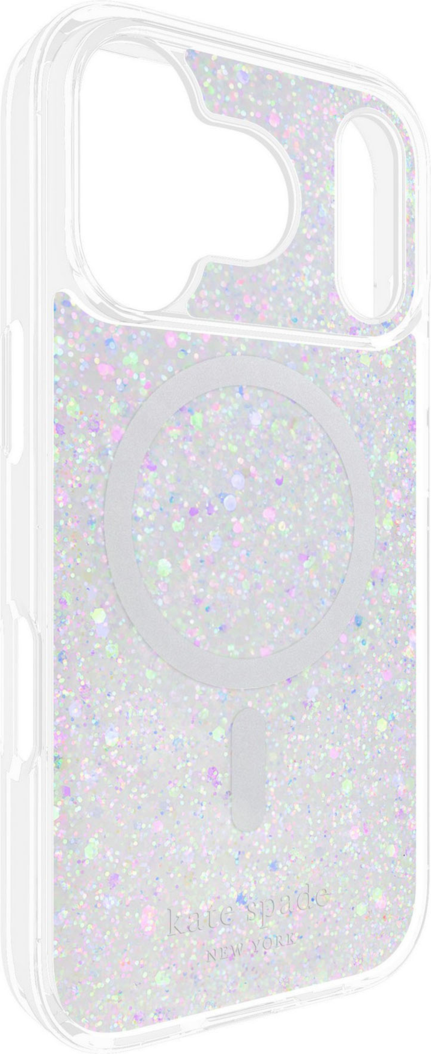 Kate Spade - Protective MagSafe Case Chunky Glitter Iridescent for iPhone 17 Pro