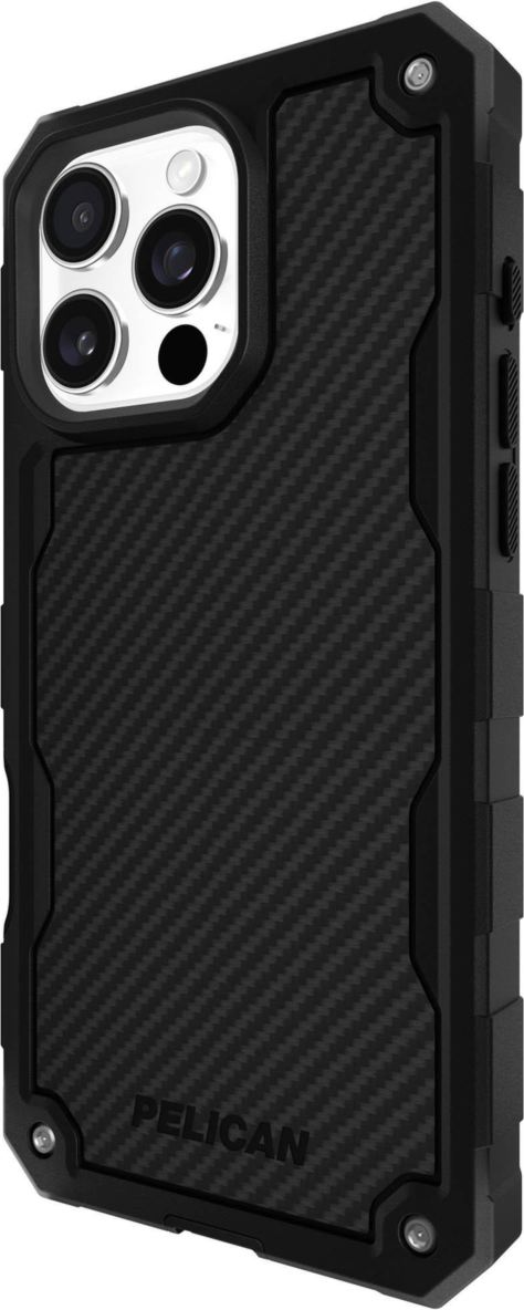 21ft Drop Protection,
Strong Built-In Magnets For MagSafe,
Featuring Durable Carbon Fibers For
Impact Protection,
Dual Layer Impact Protection,
Made From Recycled Materials,
Anti-Scratch Coating,
Textured Sides For Enhanced Grip,
Included Phone Holster/Stand, and
Lifetime Warranty.