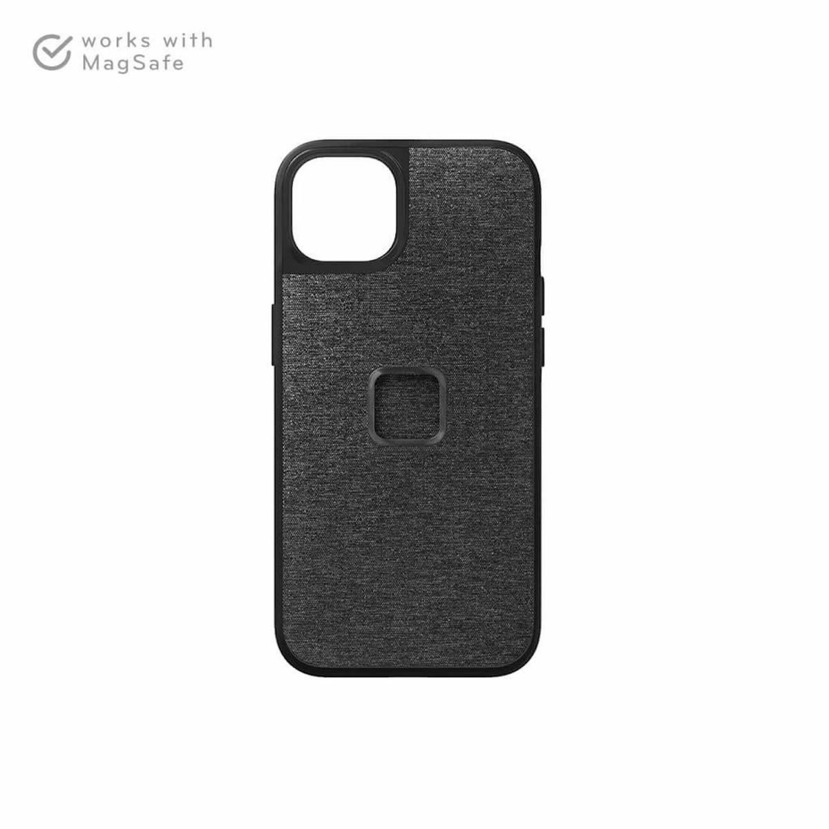 Peak Design Mobile Everyday Fabric Case for iPhone 15 Plus - Charcoal