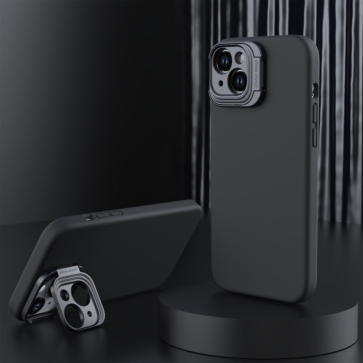 <p>Compatible with MagSafe, Uunique’s Silicone case comes with an integrated camera protection bracket that doubles as a kickstand.</p>