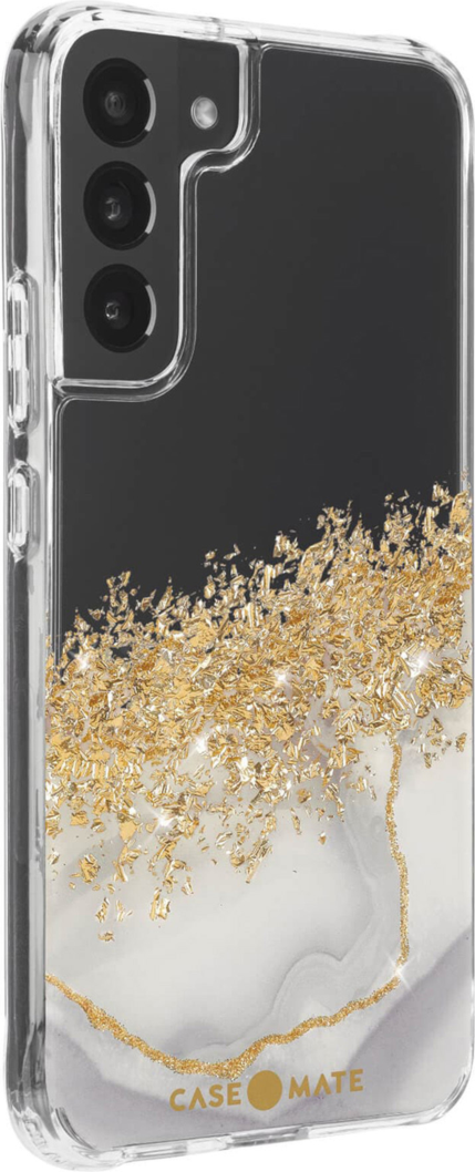 Add some glam to your device! The Case-Mate Karat Marble brings the traditional white marble design with a pop of gold karat bling and features 10 foot drop protection.