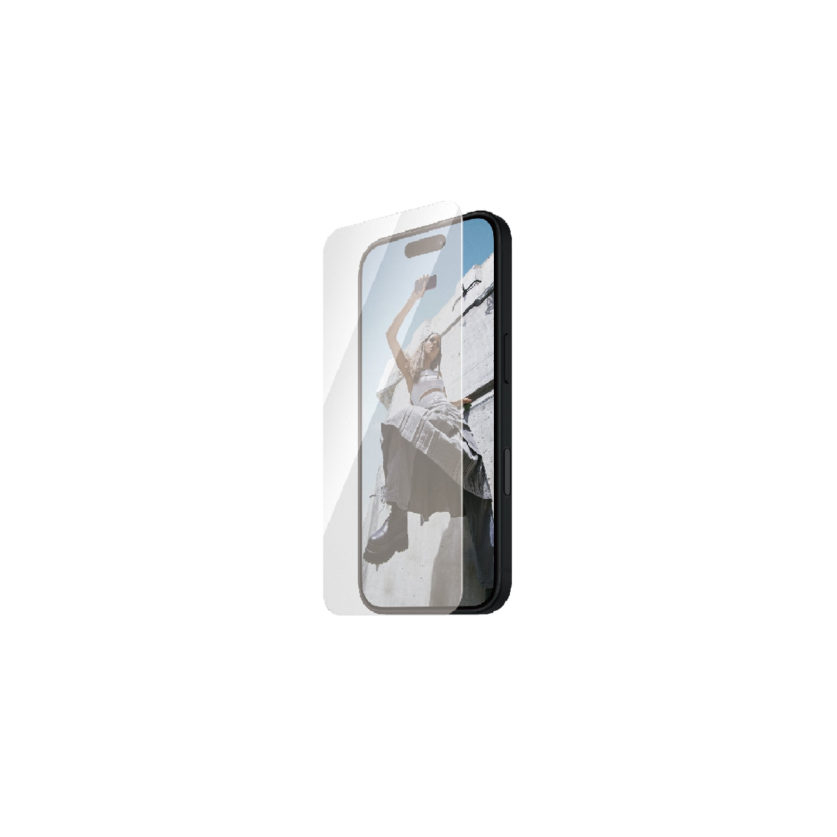 PanzerGlass SAFE Ultra-Wide Fit Protecteur d'écran iPhone 16/15 - Transparent (Bilingue)