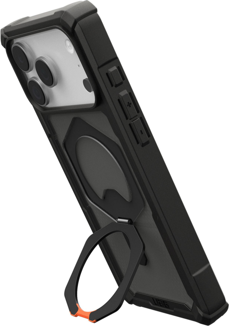 UAG 114528114097 Étui Robuste Plasma XTE MagSafe Black/Pop Orange pour iPhone 17 Pro Max