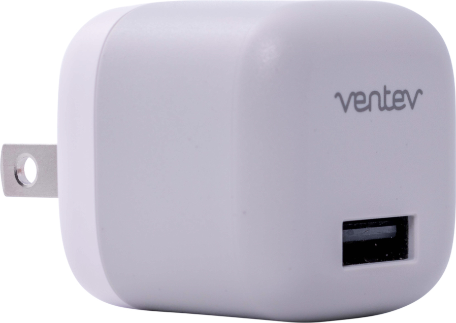 Ventev - 12W USB A Wall Charger - White - Box