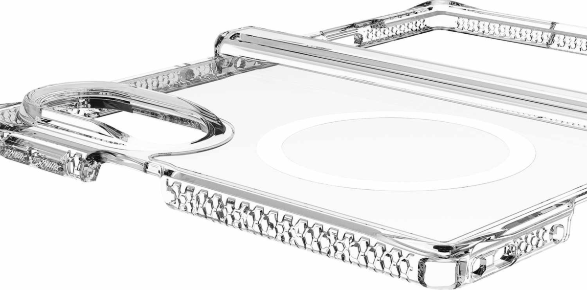 ITSKINS - Hybrid Clear Hinge MagSafe Case for Samsung Galaxy Z Fold8 - Transparent