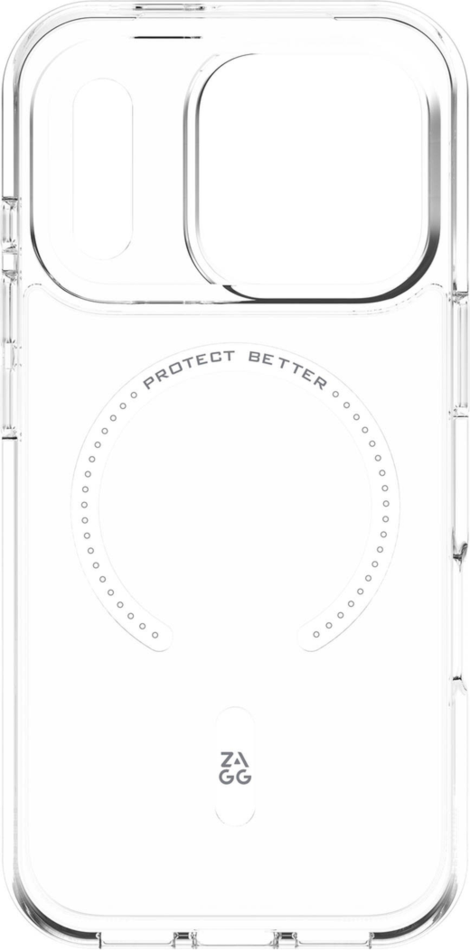 ZAGG - Crystal Palace Snap MagSafe Lite Case for Apple iPhone 18 Pro/17 Pro - Clear