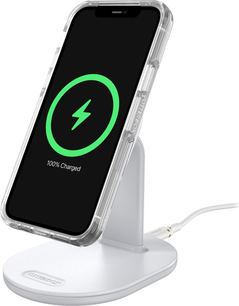 Otterbox 15W Wireless Charging Stand for MagSafe V2 - White (Lucid Dreamer)