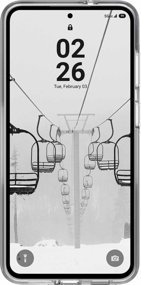 UAG - Étui Scout robuste transparent avec aimants pour Samsung Galaxy S26 FE