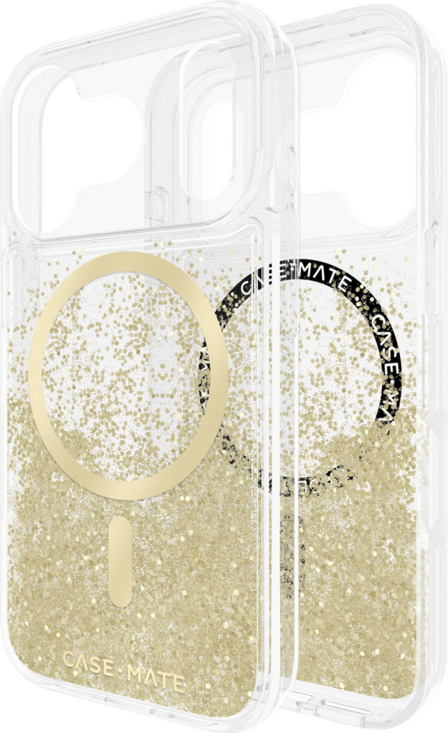 Case-Mate - Waterfall MagSafe Case for Apple iPhone 17 Pro - Gold