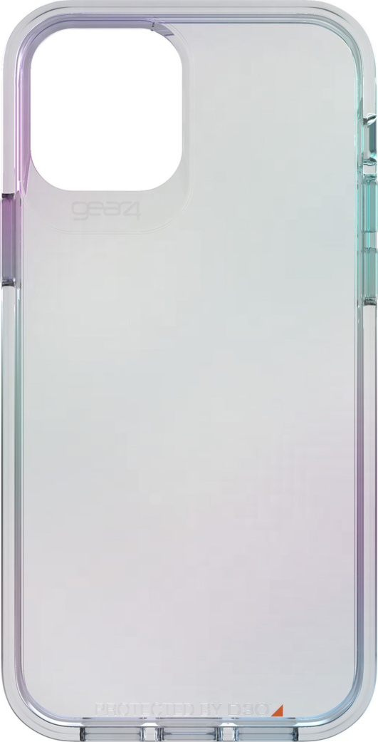 The Gear4 D3O Iridescent Crystal Palace Case has a protective sleek transparent construction that best shows off the cellular device with a patter of lustrous colour.