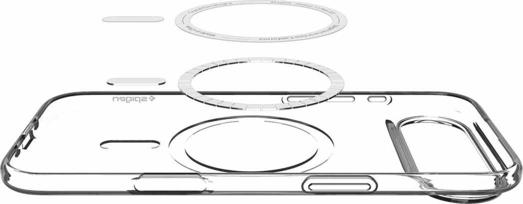 Spigen Crystal Flex MagFit for iPhone Air - Clear