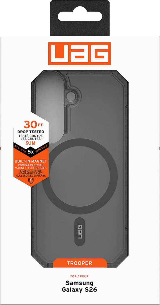 Designed with action and adventure in mind, the UAG Pathfinder case provides serious protection with a modern classic look and a built-in magnetic module.