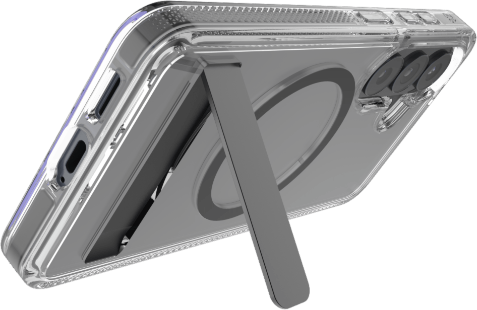 ZAGG - Étui Snap avec support intégré pour Samsung Galaxy S26 - Noir