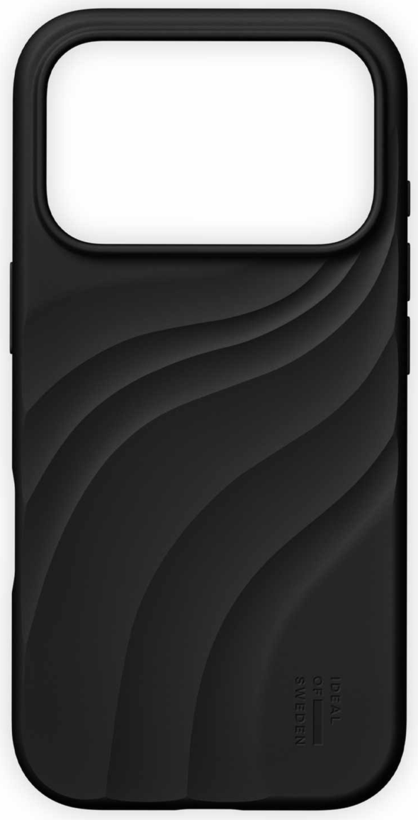 Ideal of Sweden - Soft Swirl MagSafe Case Velvet Black for iPhone 18 Pro/17 Pro