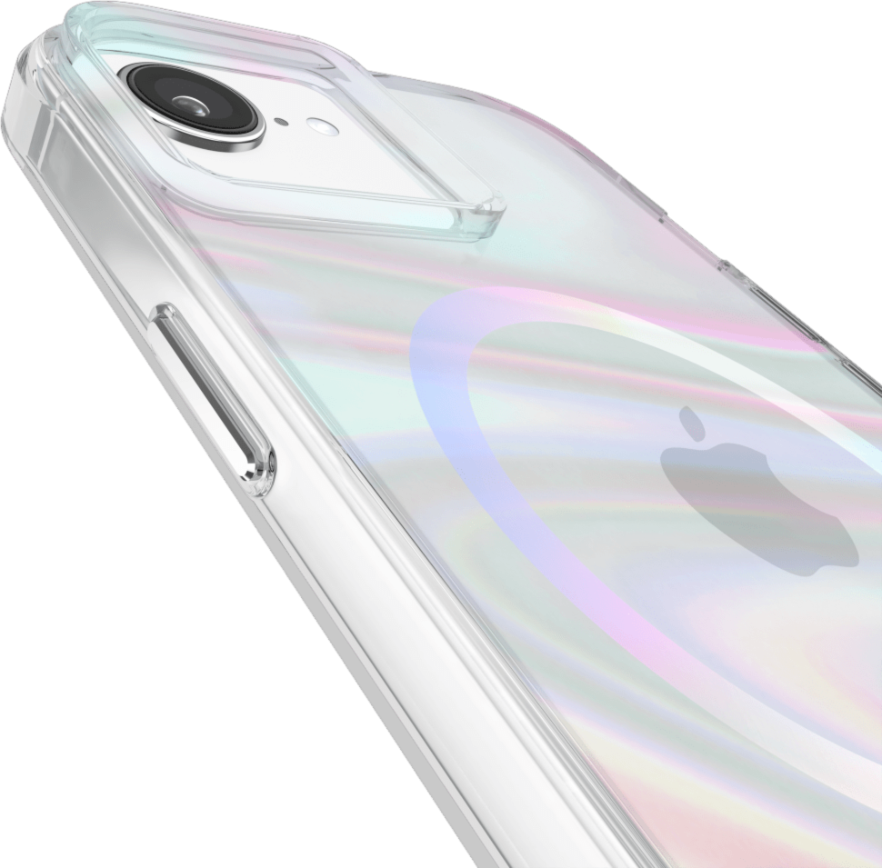 With more than 12 feet of protection, the Case-Mate Soap Bubble MagSafe case is designed to guard the device in a bubble of style that lets any personality shine.