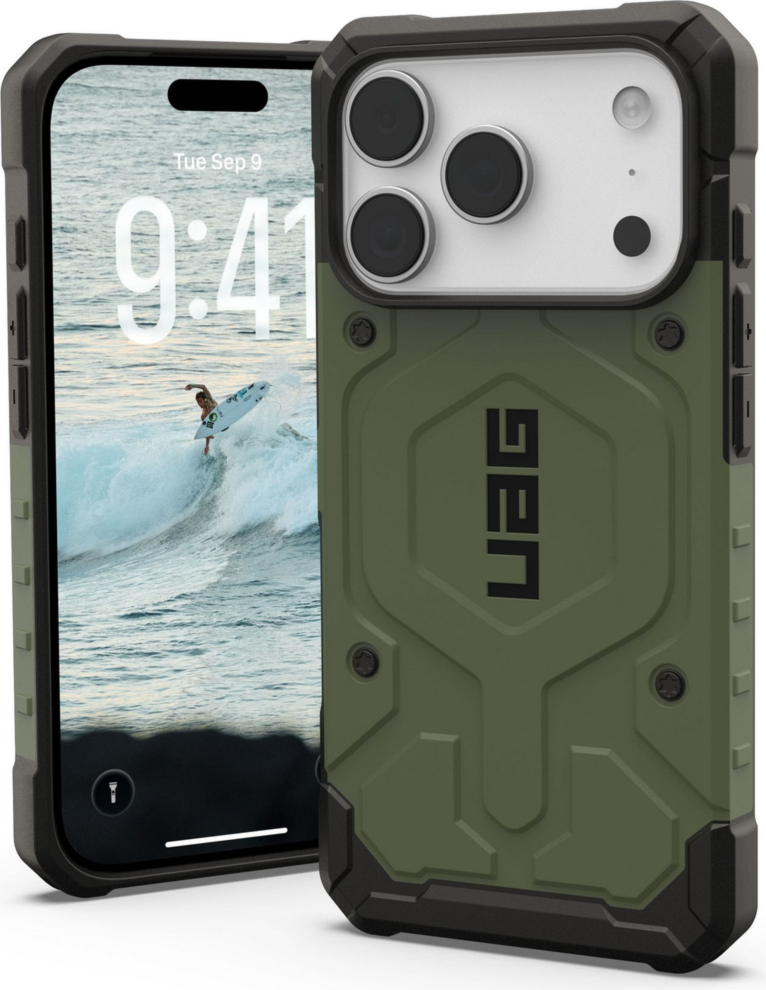 UAG 114548117272 Étui Robuste Pathfinder MagSafe Olive pour iPhone 17 Pro