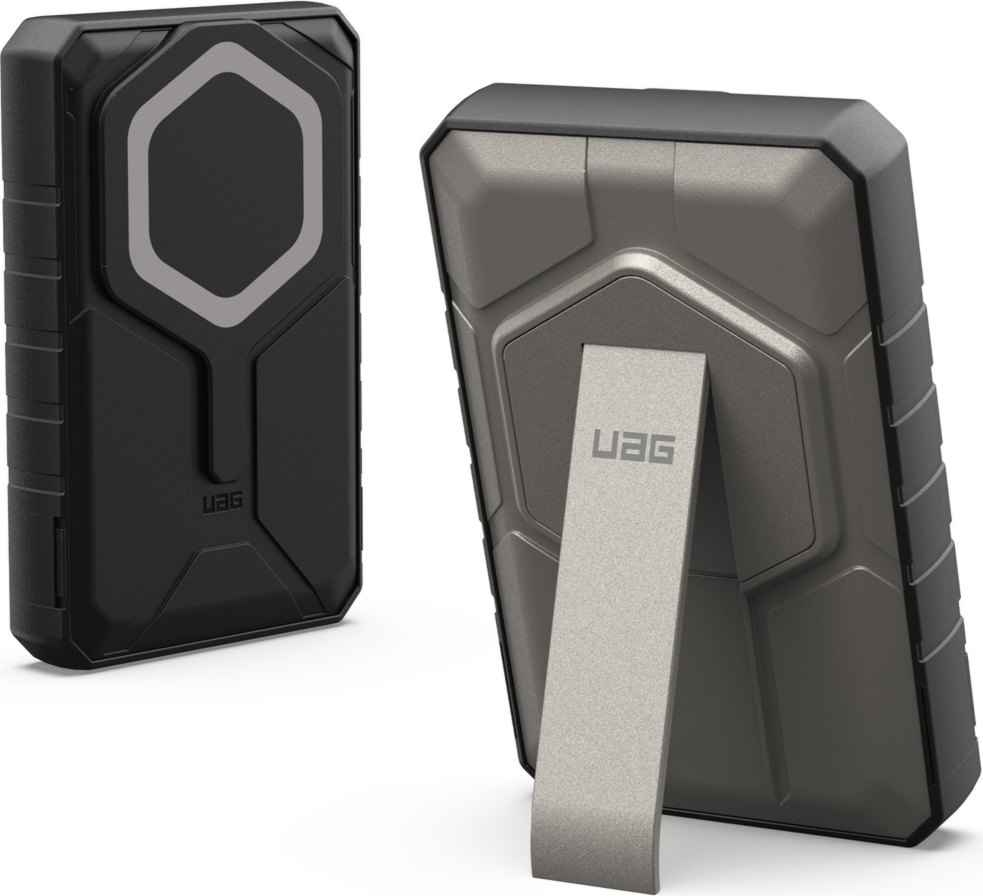 Chargeur portatif sans fil robuste de 10 000 mAh d'UAG avec béquille