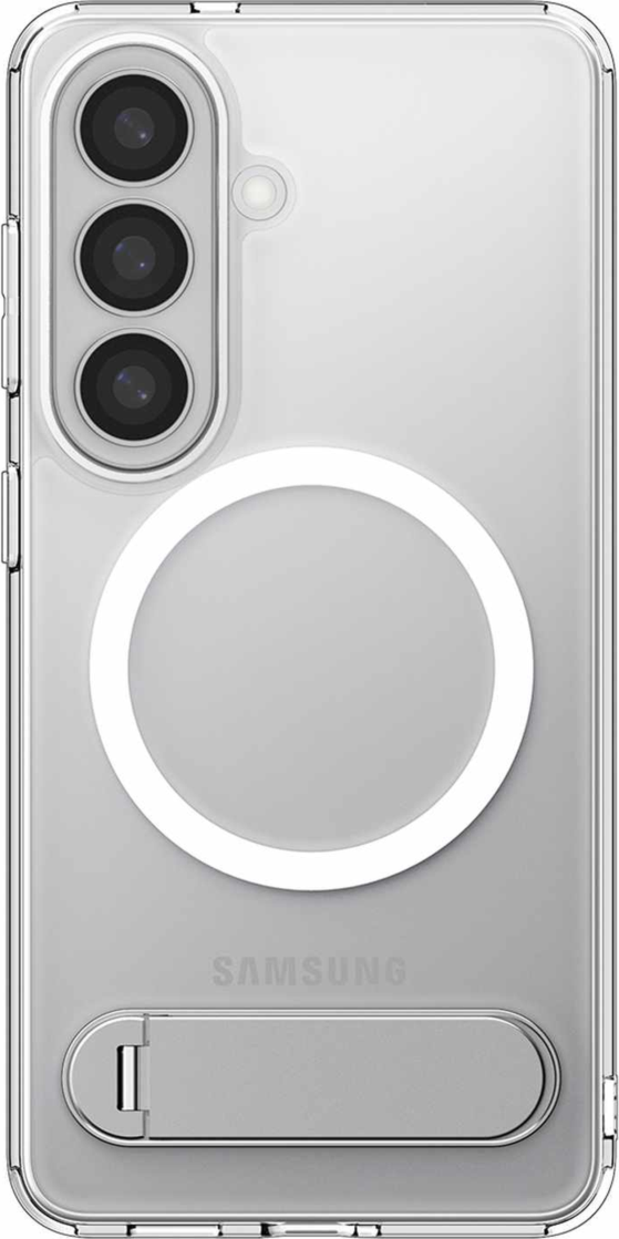 Spigen - Étui Slim Armor Essential S avec aimants, blanc transparent, pour Samsung Galaxy S26