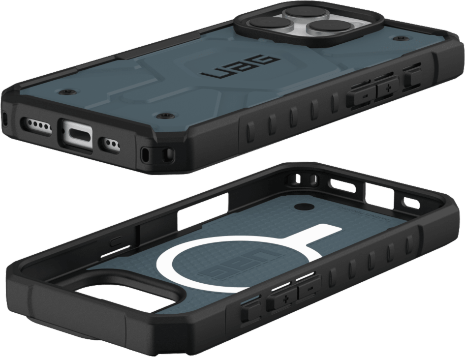 Designed with action and adventure in mind, the UAG Pathfinder case with MagSafe provides serious protection with a modern classic look.