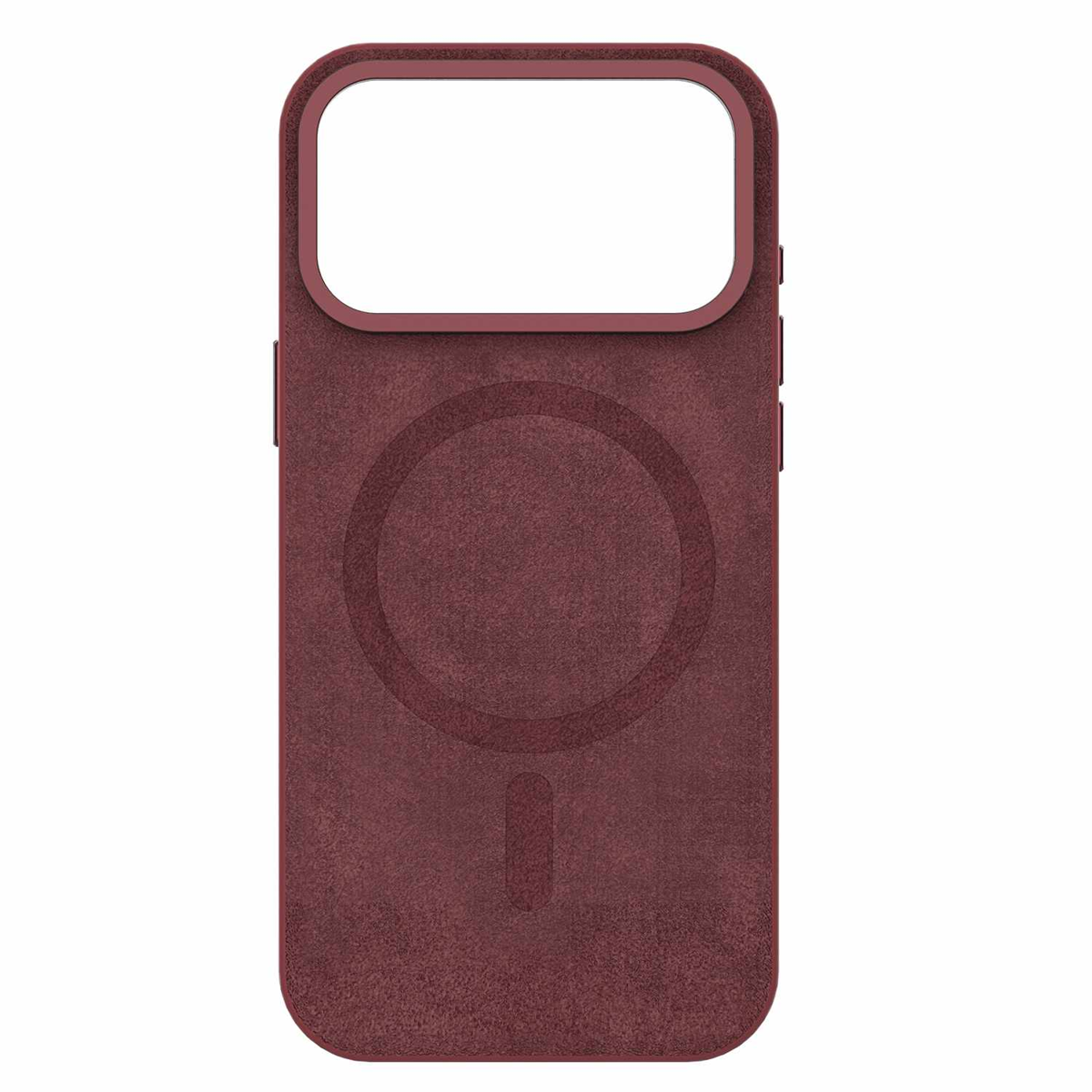 Blu Element - Coque Urban Edge Kick MagSafe, couleur bordeaux, pour iPhone 18 Pro/17 Pro