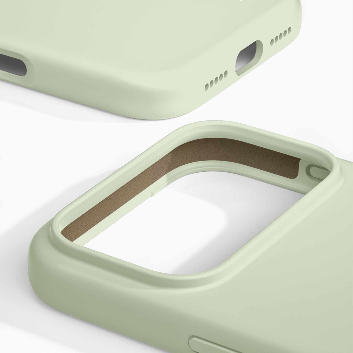 Ideal of Sweden - Silicone MagSafe Case Sage Green for iPhone 18 Pro/17 Pro