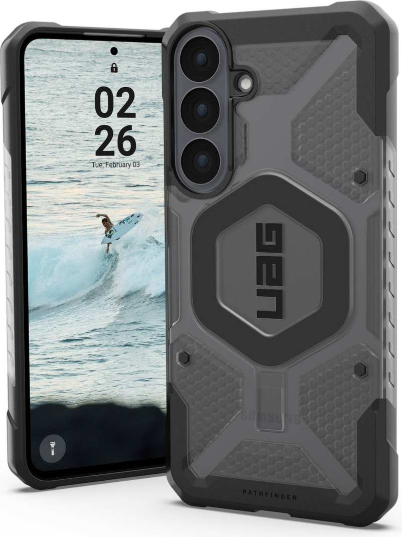Designed with action and adventure in mind, the UAG Pathfinder case provides serious protection with a modern classic look and a built-in magnetic module.