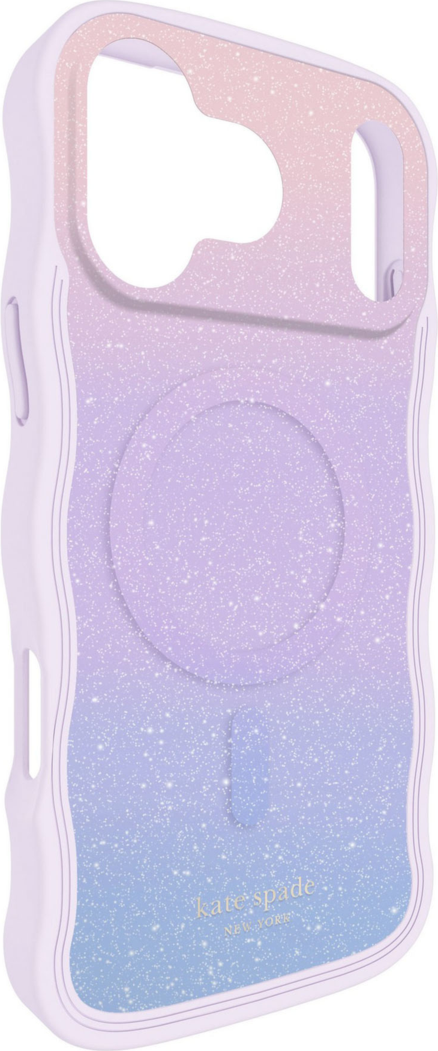 Kate Spade - Wavy MagSafe Case Opal Glitter for iPhone 17 Pro Max