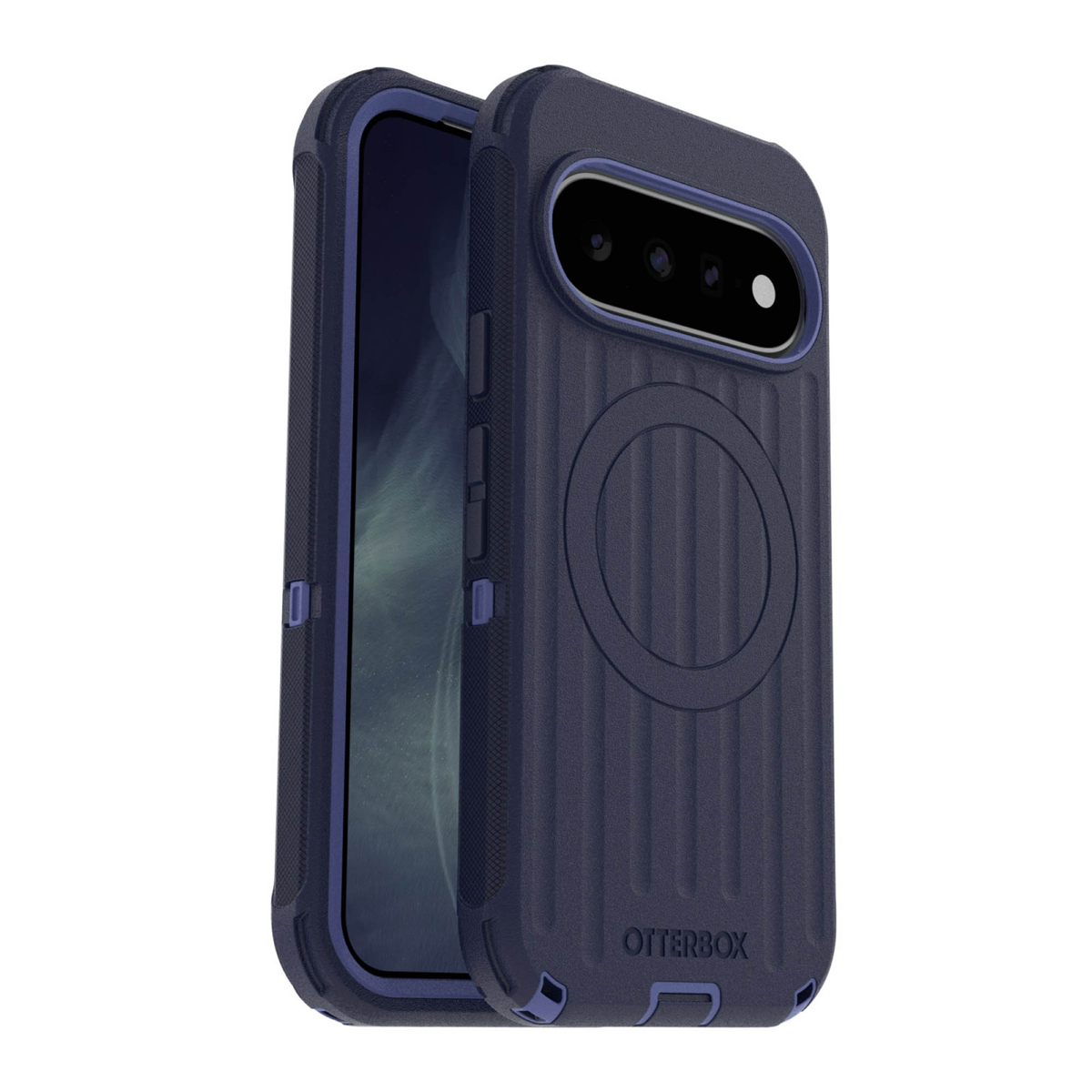 The OtterBox Defender Series Pro is the toughest case providing rugged protection against harsh drops. Equipped with magnets and non-slip texturing.