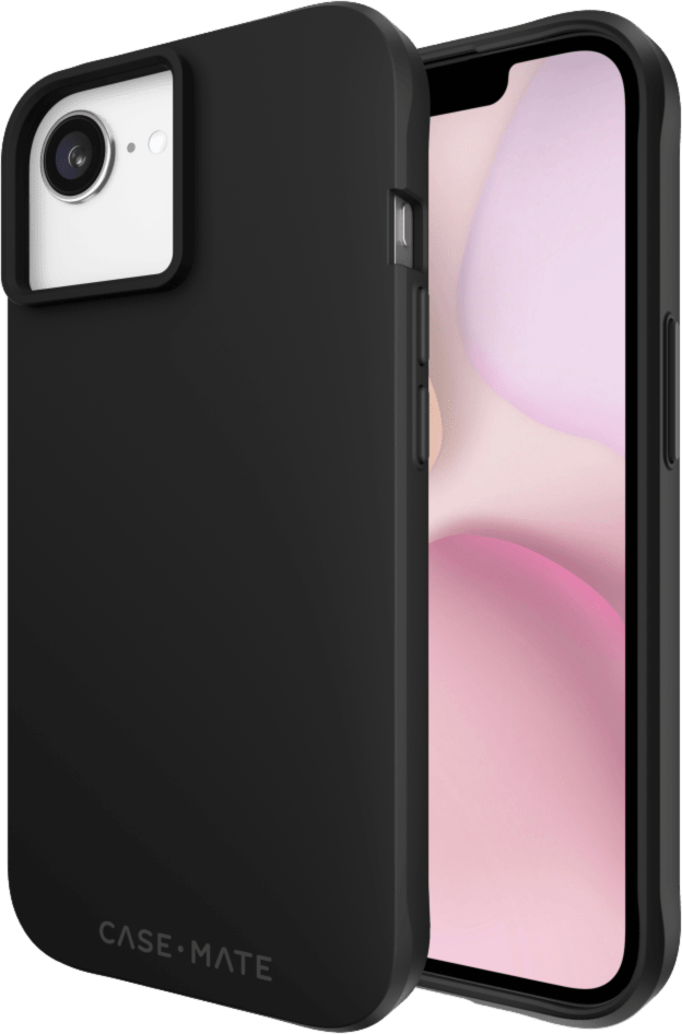 The Case-Mate Tough Black features 12-foot drop protection and a sleek one piece black design that will fit every occasion.