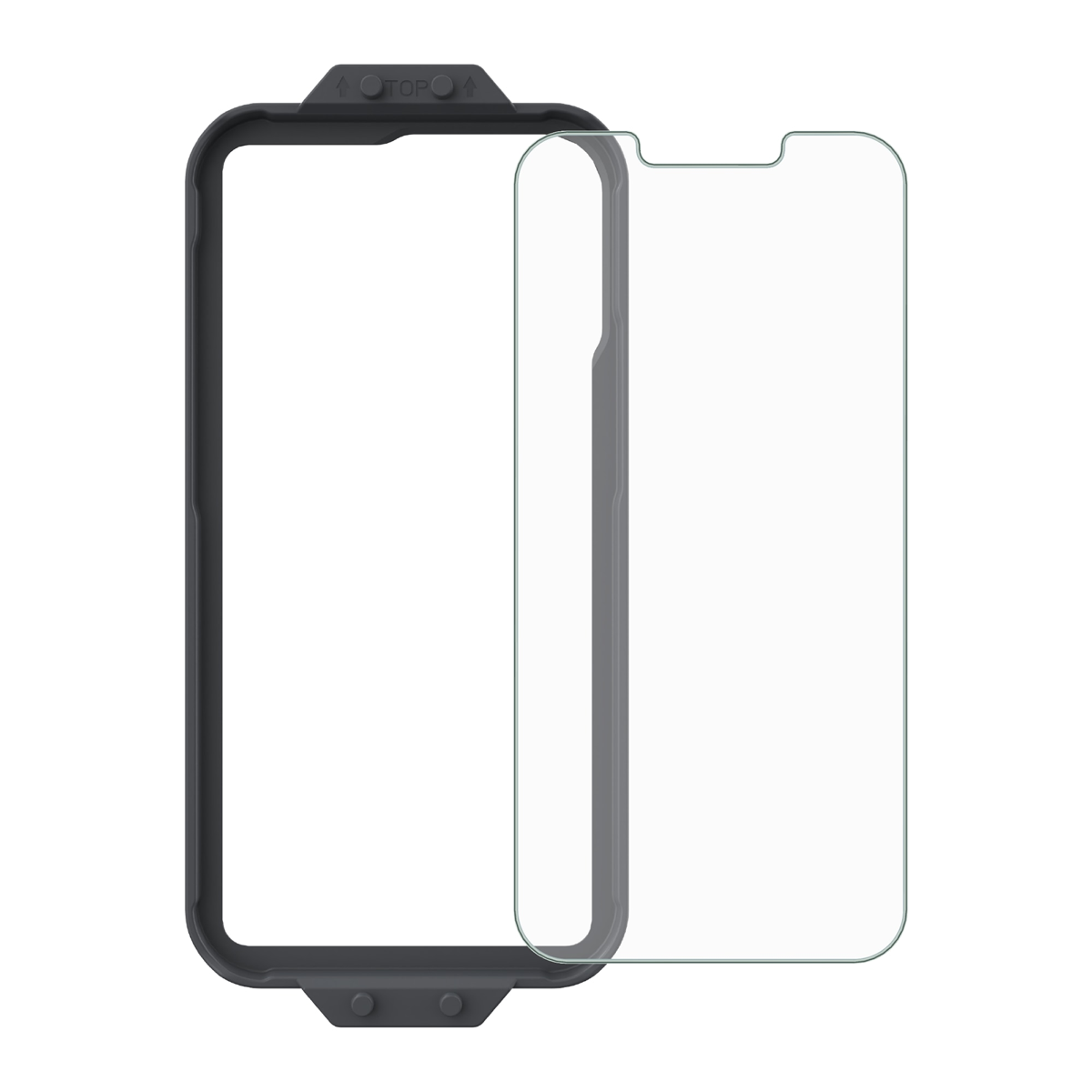 AXS ARMORGlass Pro pour Apple iPhone 17e/16e/14/13/13 Pro - Transparent