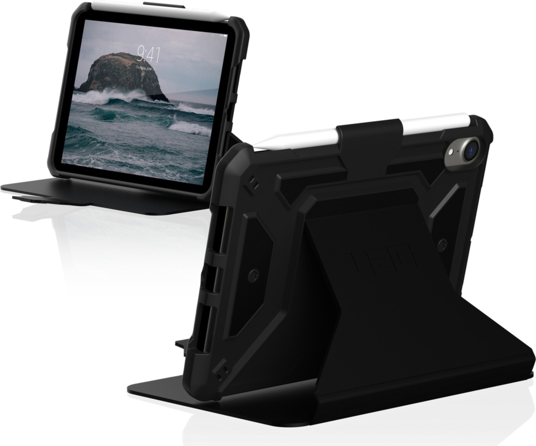 UAG Étui Robuste Metropolis SE Folio Noir pour iPad mini 6