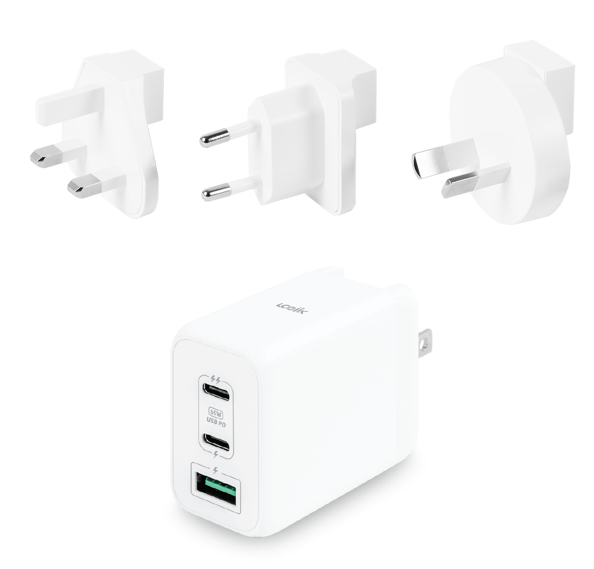 LOGiiX Power Plus 65 XL Kit de voyage  - Blanc