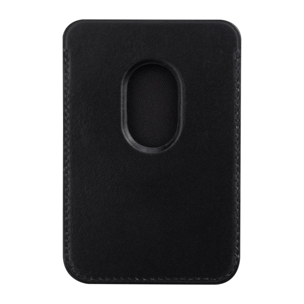 DBRAMANTE1928 LEATHER MAGSAFE WALLET- BLACK