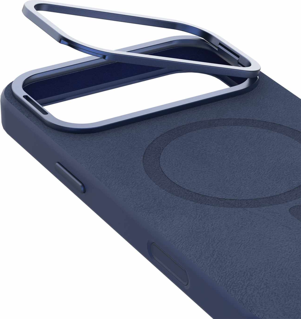 Blu Element - Urban Edge Kick MagSafe Case Navy for iPhone 18 Pro/17 Pro