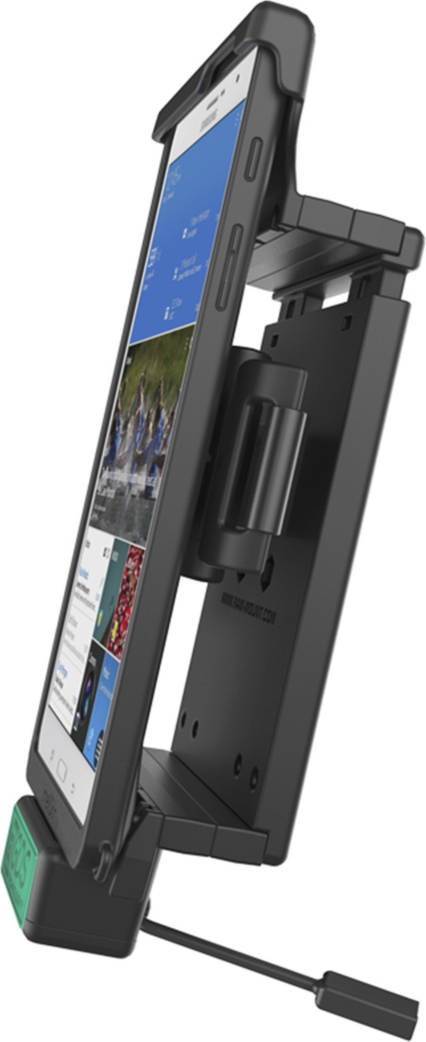 Standoff risers provide additional height to RAM holders, accommodating extra space for tablets with support accessories including hand straps and kick stands.