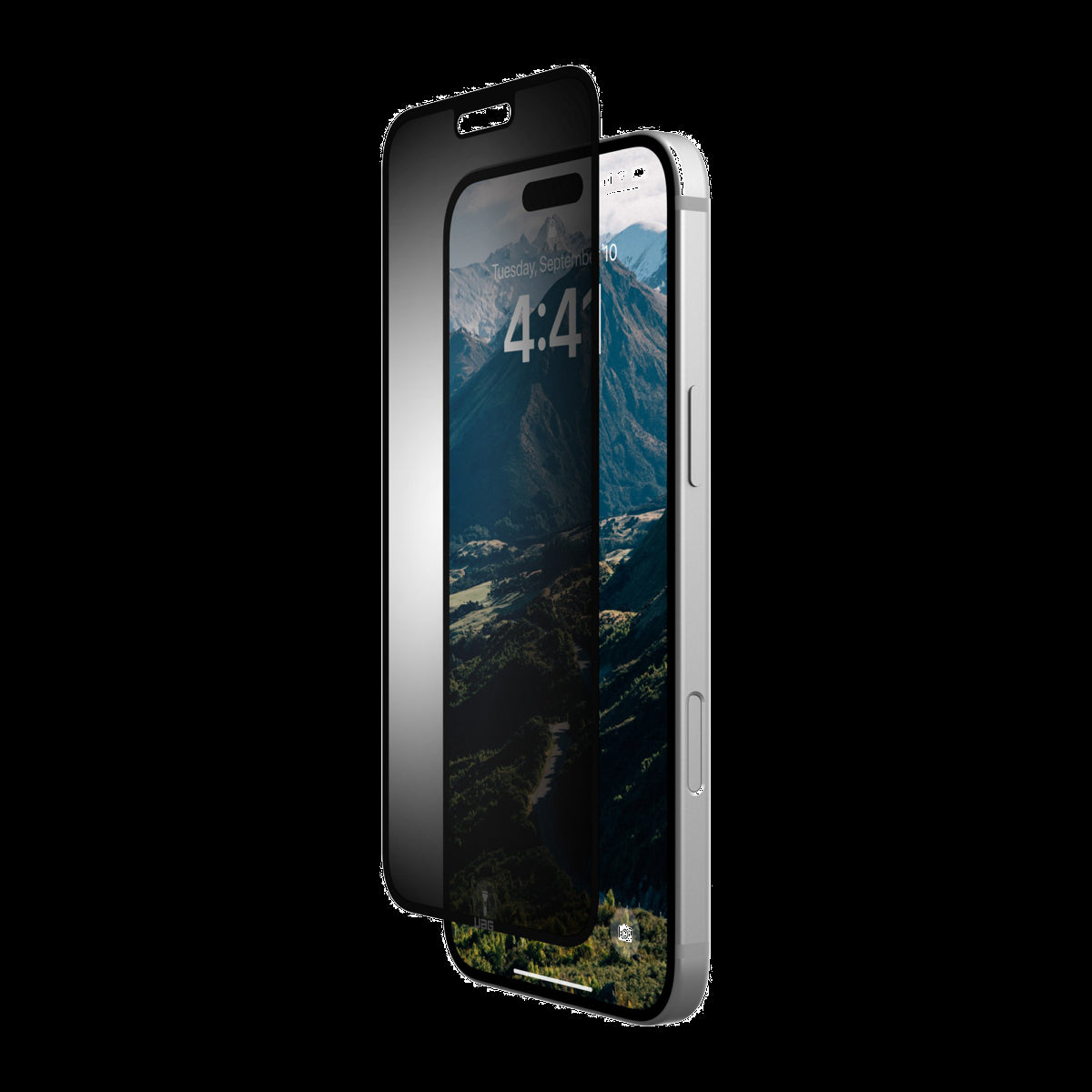 The UAG Removable Eco Privacy Screen is a premium two-way privacy solution to be used on top of an existing screen protector.