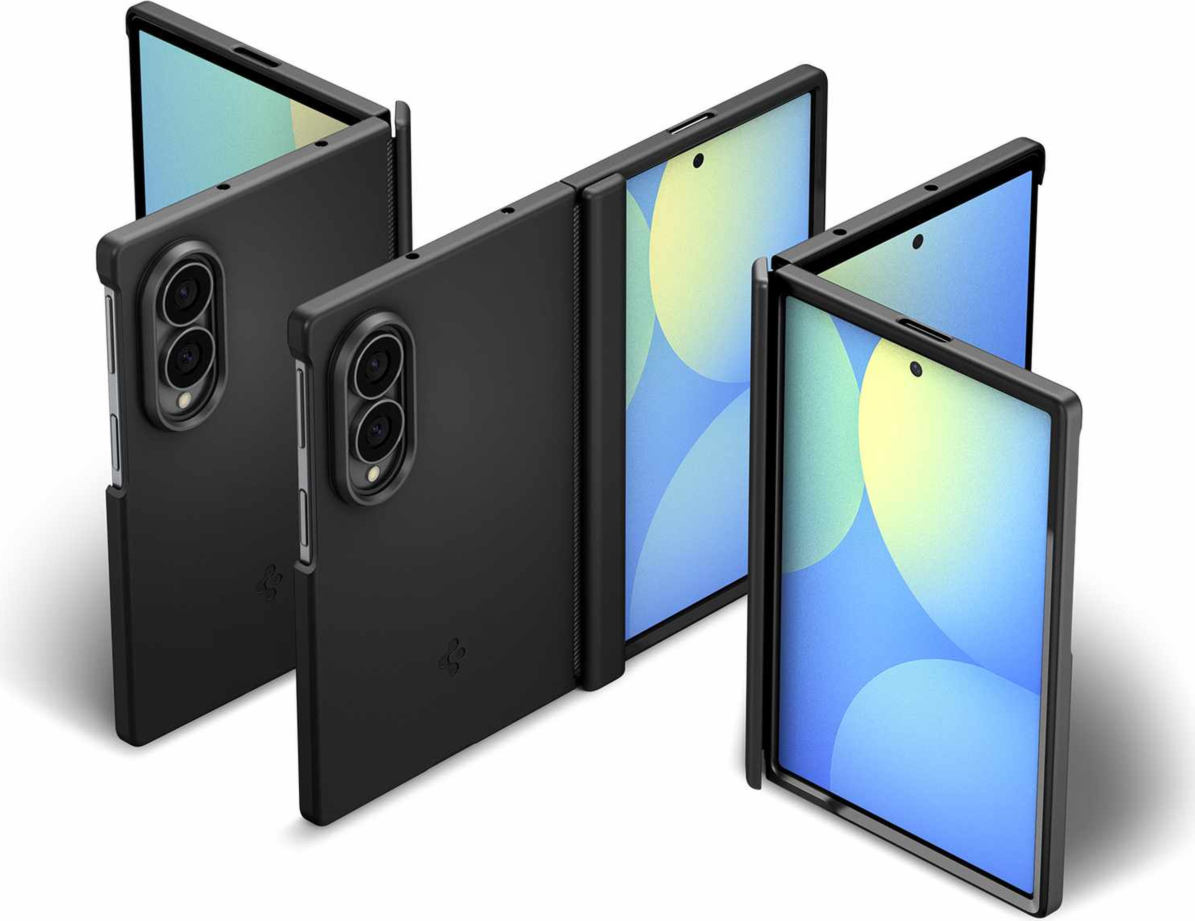 Spigen - Thintect Pro MagFit Case Black for Samsung Galaxy Z Fold8