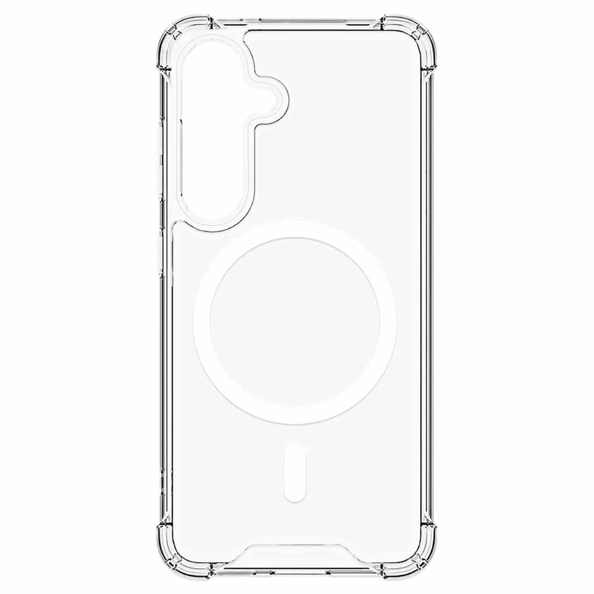 Blu Element - Étui robuste DropZone avec aimants transparent pour Samsung Galaxy S26 FE/Galaxy S25 FE