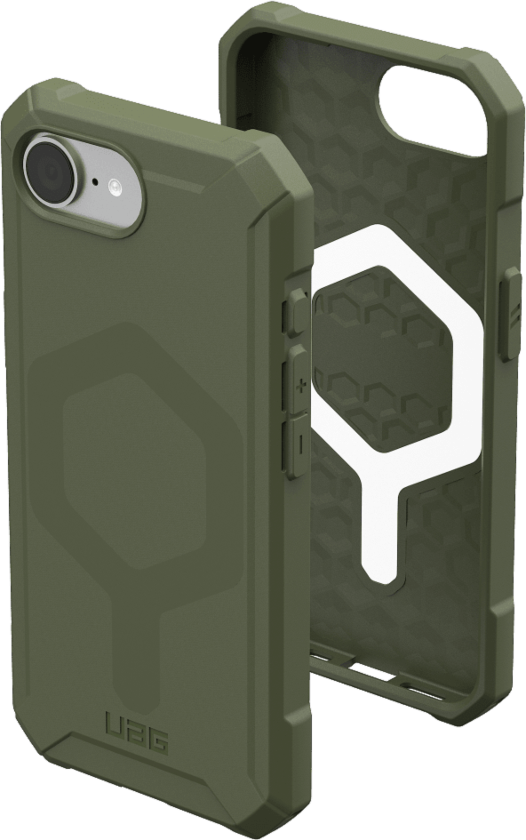 Get uncompromised defense with UAG Essential Armor – a one-piece TPU case that features an ultra-thin design, 15 ft drop protection and is compatible with MagSafe charging.