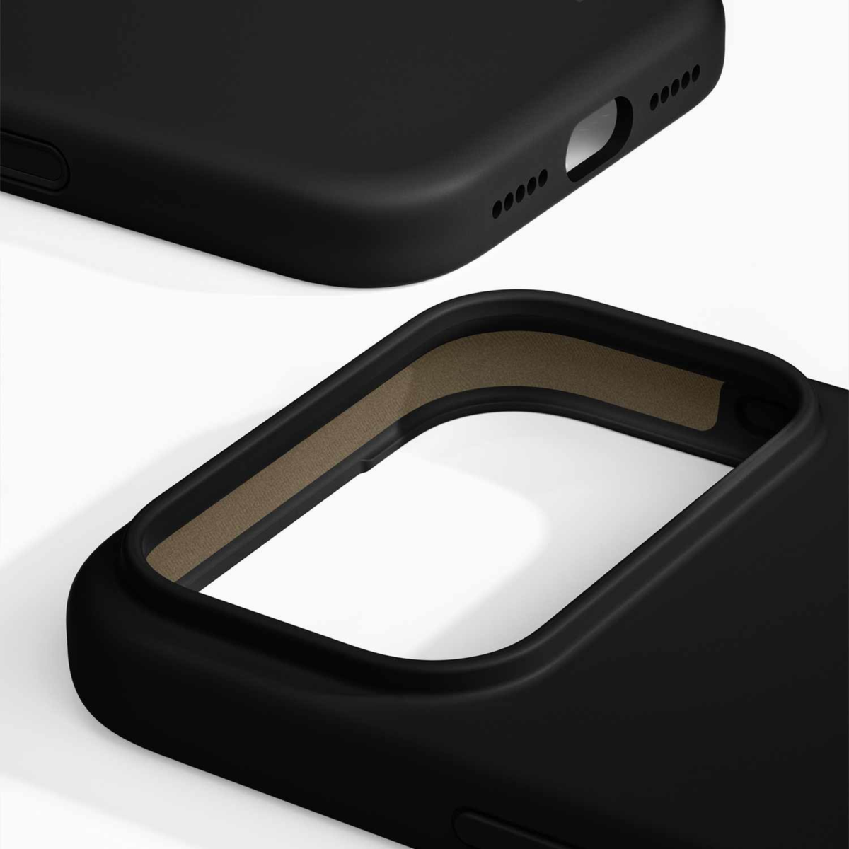 Ideal of Sweden IDSICMSI2567P01 Étui Silicone MagSafe Noir pour iPhone 17 Pro Max