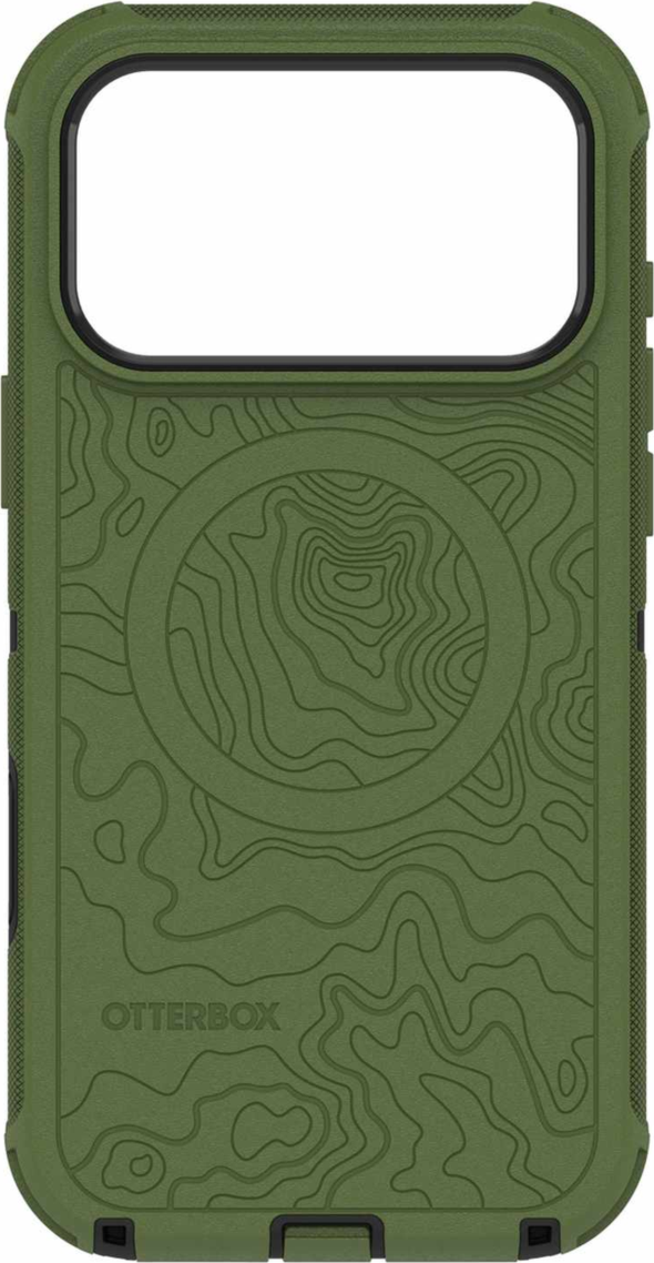 OtterBox - Étui Defender Pro MagSafe avec couvre-étui supplémentaire Noir/Ponderosa Peak pour iPhone 18 Pro Max/17 Pro Max