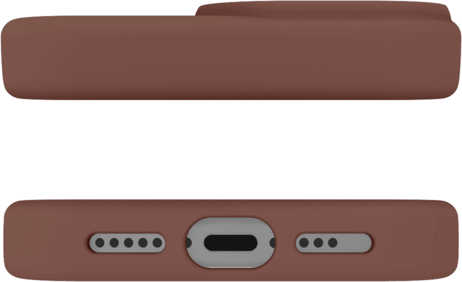 Avana AP7NAVSIKMOCC Velvet MagSafe Case Mocha pour iPhone 17