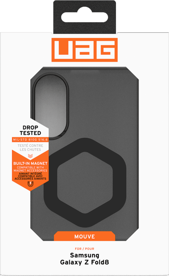 UAG - Mouve Case w/Magnet Ash for Samsung Galaxy Z Fold8
