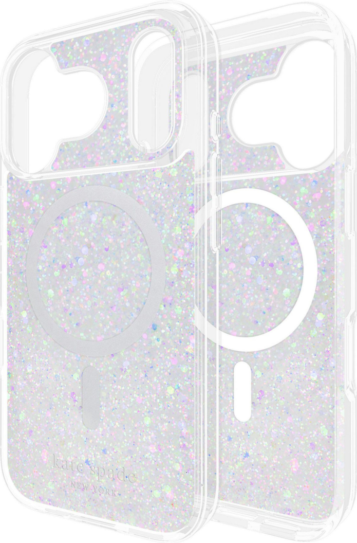 Kate Spade - Protective MagSafe Case Chunky Glitter Iridescent for iPhone 17 Pro