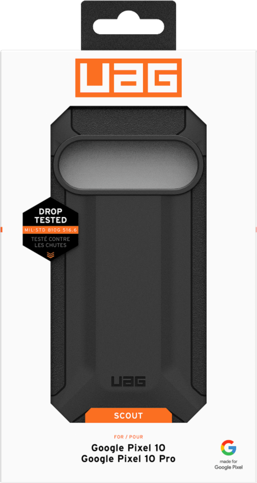 Inspired by modern wanderers, the UAG Scout Series case features a featherlight composite construction of strong and durable TPU.
