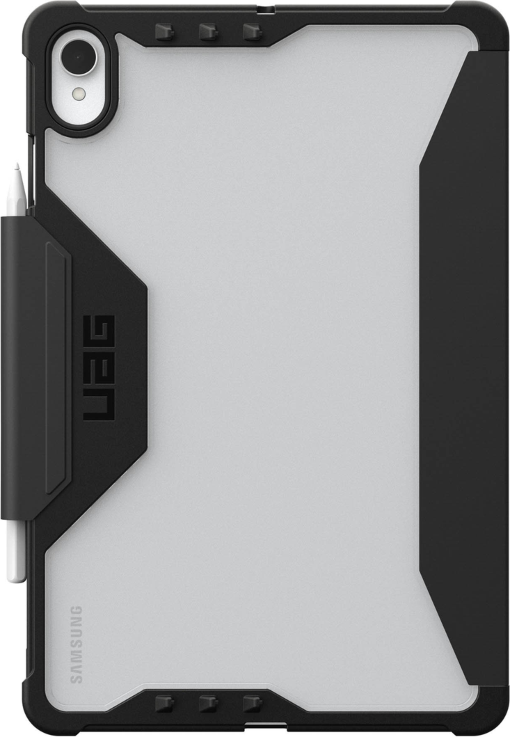<p>UAG Plyo LT is a lightweight folio case with translucent styling, impact protection, adjustable stand functionality, and secure stylus storage.</p>