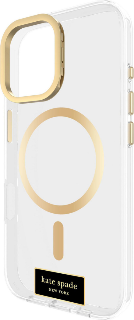 Kate Spade - Protective MagSafe Case with Stand for Apple iPhone 17 - Icon Clear
