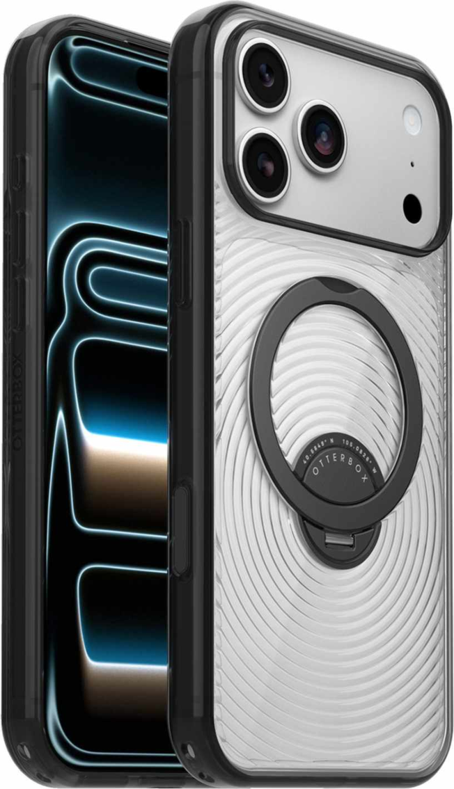 OtterBox - Symmetry Stand MagSafe Case Umbra Black for iPhone 18 Pro Max/17 Pro Max