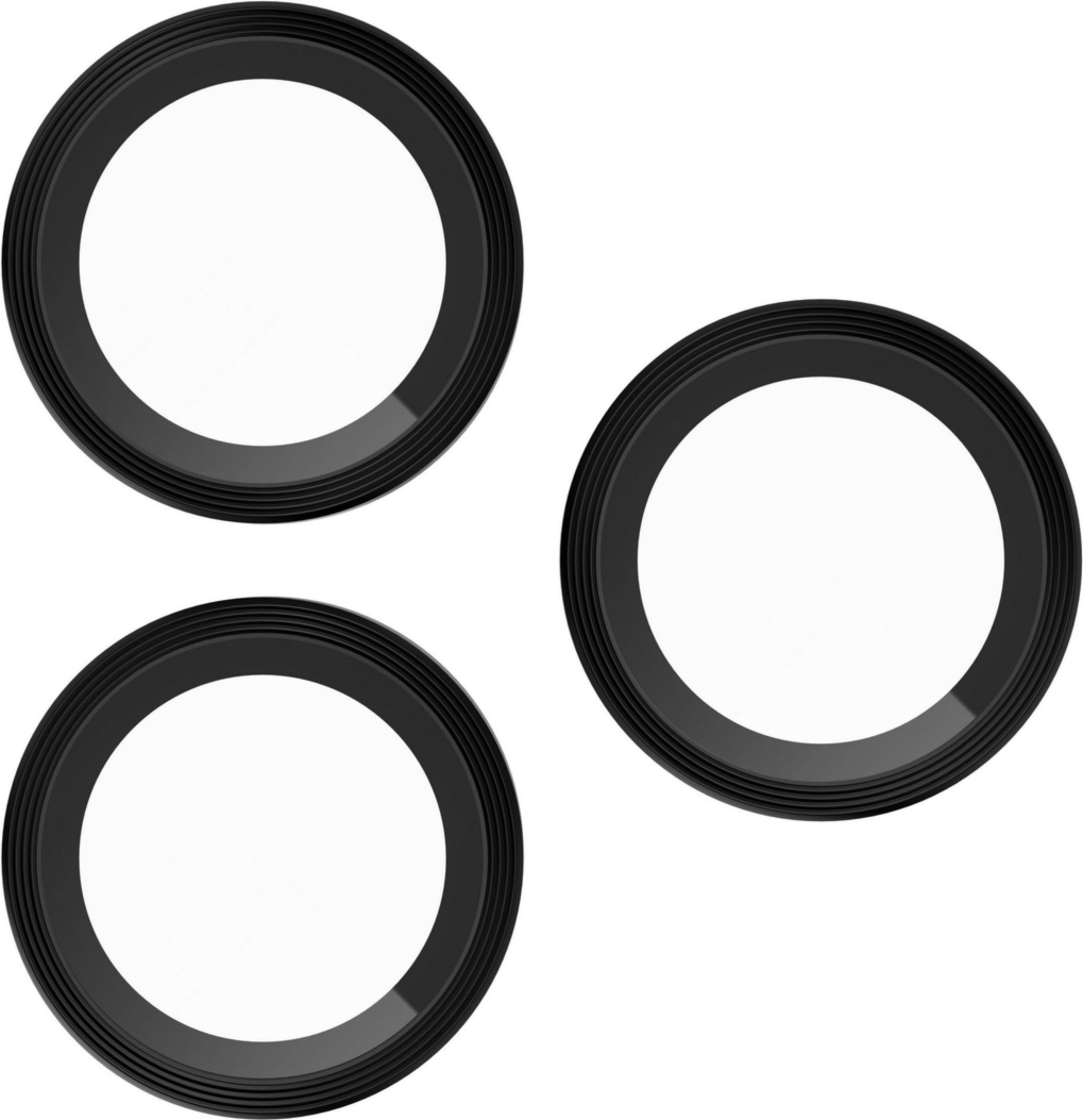 Case-Mate - Aluminum Camera Lens Glass Protectector for Apple iPhone 17 Pro Max  /  iPhone 17 Pro - Black