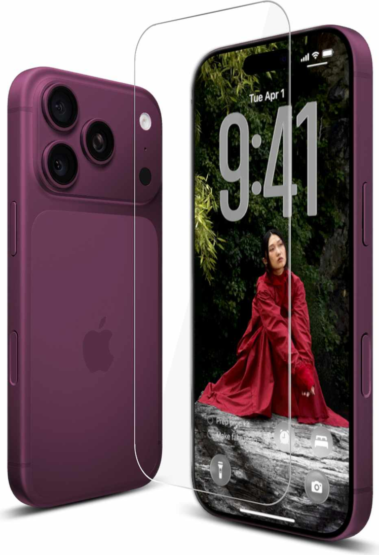22 Cases - Protecteur d’écran en verre trempé pour iPhone 18 Pro transparent